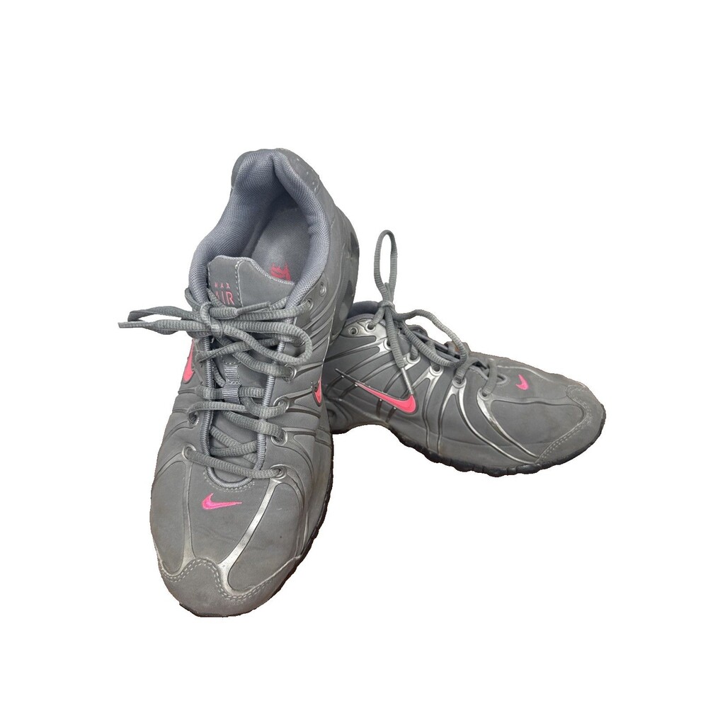 Nike Air Max Torch Womens Size 8 Gray Pink Running Shoes Sneakers 317004-060
